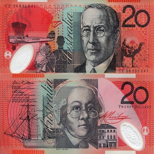 $20 AUD Bills
